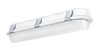 RAB SHARK2-18W/D10 18W 4 foot SHARK Linear LED Washdown, No Photocell, 5000K (Cool), 2218 Lumens, 74 CRI, 120-277V, Dimmable, White Finish