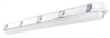 RAB SHARK4-36W/D10 36W 4 foot SHARK Linear LED Washdown, No Photocell, 5000K (Cool), 4192 Lumens, 75 CRI, 120-277V, Dimmable, White Finish