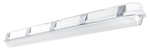 RAB SHARK4-36YNW/480 36W 4 foot SHARK Linear LED Washdown, No Photocell, 3500K, 4210 Lumens, 74 CRI, 480V, Standard, White Finish