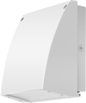 RAB SLIM37W/PC Slim Wallpack 37W LED Lamp, 5000K Cool White White Finish with Photocell