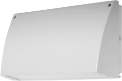 RAB SLIM62W/PCS Slim Wallpack 62W LED Lamp, 5000K Cool White White Finish with Swivel Photocell