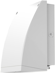 RAB SLIMFC37W/PCS Slim Full Cutoff Wallpack 37W LED Lamp, 5000K Cool White White Finish with Swivel Photocell