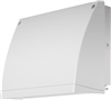 RAB SLIMFC57W/PCS2 Slim Full Cutoff Wallpack 57W LED Lamp, 5000K Cool White White Finish with 277V Swivel Photocell