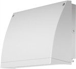 RAB SLIMFC57W/PCS2 Slim Full Cutoff Wallpack 57W LED Lamp, 5000K Cool White White Finish with 277V Swivel Photocell