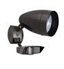 RAB STL1HBLED13Y 13W LED Floodlight with Sensor, No Photocell, 3000K (Warm), 662 CRI, 120-277V, Bronze Finish