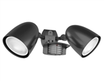 RAB STL200HB/L Stealth Motion Sensor with 200 Degree View and CCT-Selectable PAR38 Bullet Flood Lighting Kit , Bronze