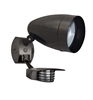 RAB STL2HBLED10Y 10W LED Floodlight with Sensor, With Photocell, 3000K (Warm), 297 CRI, 120-277V, Bronze Finish