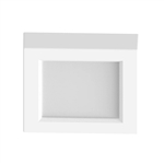 RAB SUMOFA-5S-10-9CCT-120-W LED Surface Mount Fixture Square, 2700K-5000K Color selectable, 650 Lumens, 90 CRI, White Finish