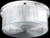 RAB VAN15I150 Vandalproof 15" Round Fixture 150W 2 pcs. 75W A-19 Type Incandescent Lamp 120V Clear Color