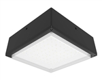 RAB VANLED20YFR 20W LED Canopy Light, 3000K, 2743 Lumens, 84 CRI, Drop Lens, Bronze