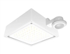 RAB VANLED52NFW/WS2 LED Canopy Light with Mini Sensor, 4000K (Neutral), 8,232 Lumens, 83 CRI, Flat Lens, Standard Operation, White Finish
