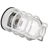 RAB VC200GW Vaporproof 150W Incandescent Lamp 120V White Color - No Glass, With Wire Clamp Guard