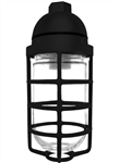 RAB VP100DGB Vaporproof 150W Incandescent Lamp 120V Black Color - With Soda Lime Glass and Die Cast Guard