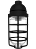 RAB VP200DGB-3/4 Vaporproof 200W Incandescent Lamp 120V Black Color - With Soda Lime Glass and Die Cast Guard