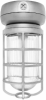 RAB VX2F42S Vaporproof 42W Compact Fluorescent Lamp 120V-277V Silver Color - With Clear Prismatic Glass and Die Cast Guard
