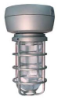 RAB VX2SN35B-3/4 Vaporproof 35W High Pressure Sodium HID Lamp 120V Black Color - With Glass Globe and Die Cast Guard