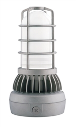 RAB VXLED26DG/UP-3/4 26W LED Vaporproof Ceiling Uplight, 4900K (Cool), 2004 Lumens, 68 CRI, Natural Finish