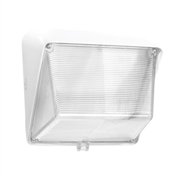 RAB WP1LED30NW/480 LED 30W WP1 Wallpack, No Photocell, 4000K (Neutral), 2933 Lumens, 84 CRI, 480V, Not DLC Listed, White Finish