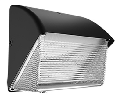 RAB WP1LED39L-730U/LC 26W WP1LED Wallpack, 3400 Lumens, 70 CRI, 0-10V Dimming 120-277V, Lightcloud Control, Bronze