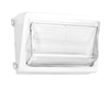 RAB WP2LED24NW/PCS2 LED 24W WP2 Wallpack, 277V Swivel Photocell, 4000K (Neutral), 2911 Lumens, 83 CRI, 208-277V, DLC Listed, White Finish