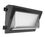 RAB Lighting WP2XFU29 LED Wallpack 29W/20W/15W Field Adjustable Light Output, 3000K, 4000K and 5000K Color Selectable, Bronze