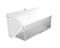 RAB WP3LED150L-730WH/PCS4 100W WP3LED Wallpack, 15000 Lumens, 70 CRI, 0-10V Dimming 480V, Swivell Photocell, White