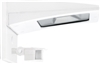 RAB WPLED10MSSW Wallpack Surface Mount 10W LED Lamp, Cool White Light 120V-240V with Mini Sensor, White Color