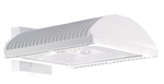 RAB WPLED2T150YFXW/BL 150W Full Cutoff LED Wallpack, Type II Light Distribution, Flat Wall Mount, No Photocell, 3000K (Warm), 11576 Lumens, 81 CRI, Bi-Level Operation, White Finish