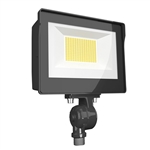 RAB X17FA35 35W LED Floodlight, 5034 Lumens, 120-277V, 3000K, 4000K and 5000K Color Temperature, 80 CRI, Bronze