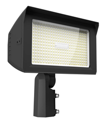 RAB X22-150 70-150W LED Floodlight, 10584-22797 Lumens, 120-277V, 3000K, 4000K and 5000K Color Temperature, 80 CRI, Bronze