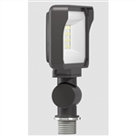 RAB X34-16L-830/120 15W LED Floodlight, 1735 Lumens, Knuckle Mount, 120V, 3000K Color Temperature, 80 CRI, Bronze