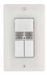 Square D Schneider Electric SLSDWD1277UI 120/277 VAC Wall Switch Occupancy Sensor with Dual-Circuit Dual Technology Ivory Color