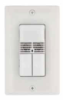 Square D Schneider Electric SLSDWD1277UW 120/277 VAC Wall Switch Occupancy Sensor with Dual-Circuit Dual Technology White Color