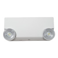 Sure Lites APELH2 3W LED Emergency Light, Nickel Cadmium Battery, Two 3.6V LED Heads, White Housing
