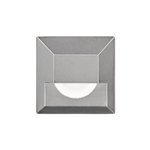 WAC Lighting 2061-27SS 2" Inground Square Step Light, 2700K Color Temperature, 85 CRI, Stainless Steel