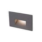 WAC Lighting 4011-30BZ 12V Rectangle Step Light, 3000K Color Temperature, 90 CRI, Bronze on Aluminum