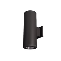 WAC Lighting DS-WD05-F27A-BK  Tube Architectural 13" LED Outdoor Wall Sconce, Away from the Wall, 3500K Color Temperature, 85 CRI, Black