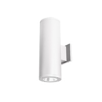 WAC Lighting DS-WD05-F27A-WT  Tube Architectural 13" LED Outdoor Wall Sconce, Away from the Wall, 4000K Color Temperature, 85 CRI, White