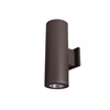 WAC Lighting DS-WD05-F930A-BZ  Tube Architectural 13" LED Outdoor Wall Sconce, Away from the Wall, 3500K Color Temperature, 85 CRI, Bronze