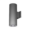 WAC Lighting DS-WD05-U27B-GH 5" 22W Double Sided Ultra Narrow Beam LED Wall Sconce, 2700K Color Temperature, 85 CRI, 125 x 2 Lumens, Graphite