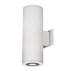 WAC Lighting DS-WD05-U27B-WT 5" 22W Double Sided Ultra Narrow Beam LED Wall Sconce, 2700K Color Temperature, 85 CRI, 125 x 2 Lumens, White