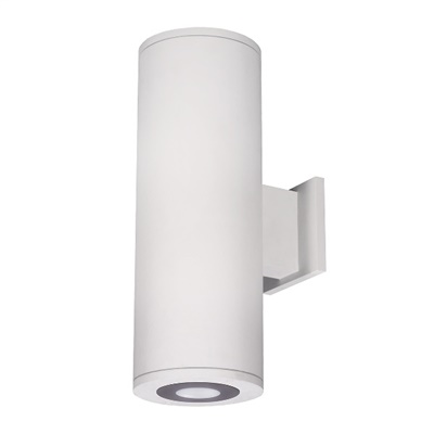 WAC Lighting DS-WD05-U27B-WT 5" 22W Double Sided Ultra Narrow Beam LED Wall Sconce, 2700K Color Temperature, 85 CRI, 125 x 2 Lumens, White