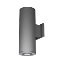 WAC Lighting DS-WD05-U35B-GH 5" 22W Double Sided Ultra Narrow Beam LED Wall Sconce, 3500K Color Temperature, 85 CRI, 150 x 2 Lumens, Graphite