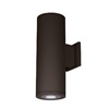 WAC Lighting DS-WD05-U40B-BZ 5" 22W Double Sided Ultra Narrow Beam LED Wall Sconce, 4000K Color Temperature, 85 CRI, 155 x 2 Lumens, Bronze