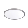 WAC Lighting FM-07RN-930-NI 7" LED Round Ceiling and Wall Mount, 15W, 3000K Color Temperature, 90 CRI, 1100 Lumens, Nickel