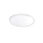 WAC Lighting FM-07RN-930-WT 7" LED Round Ceiling and Wall Mount, 15W, 3000K Color Temperature, 90 CRI, 1100 Lumens, White