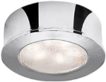 WAC Lighting HR-LED87-27-CH LED Round Button Light, 2700K, Chrome