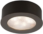 WAC Lighting HR-LED87-27-DB LED Round Button Light, 2700K, Dark Bronze