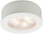 WAC Lighting HR-LED87-27-WT LED Round Button Light, 2700K, White