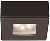 WAC Lighting HR-LED87S-27-DB LED Square Button Light, 2700K, Dark Bronze
